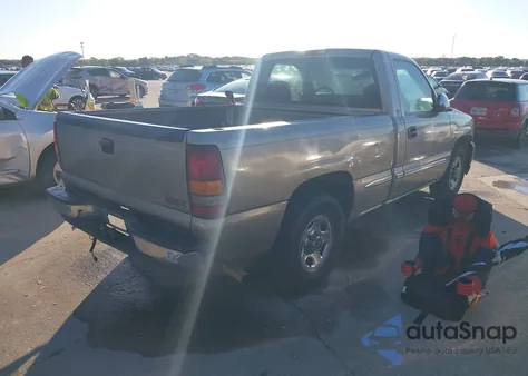 2001 GMC Sierra 1500 Sle z USA, uszkodzony, nr VIN 1GTEC14V41Z288823